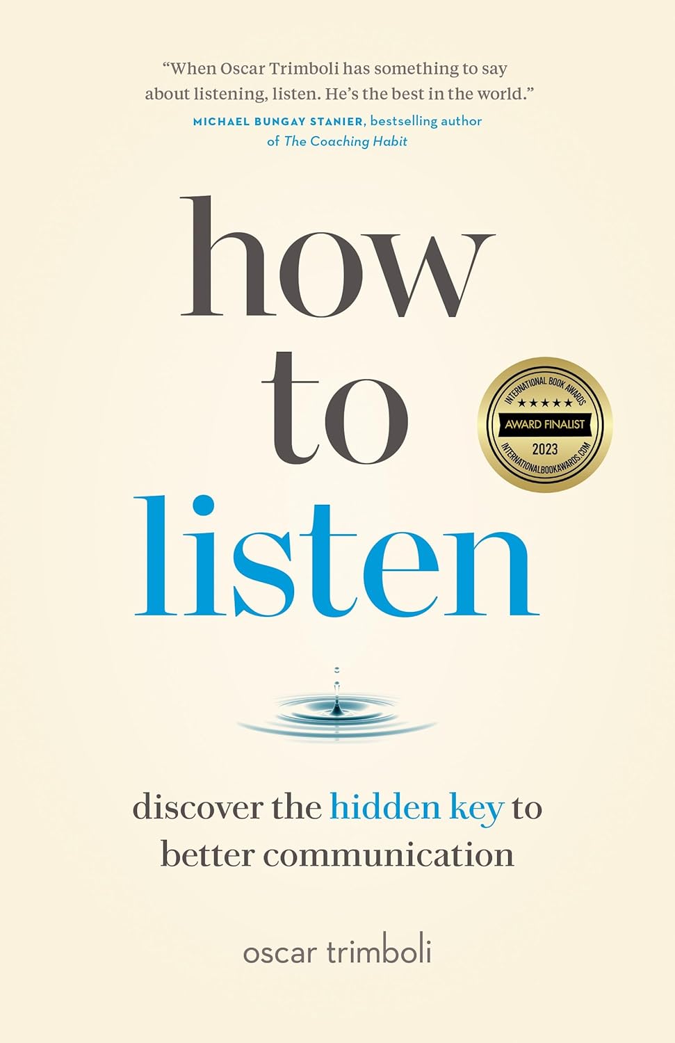 How to Listen by Oscar Trimboli